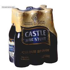 Milk Stout Beer.  340 ml