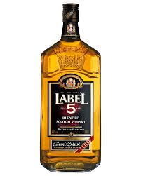 Label 5 Scottish Whisky 1 Ltr